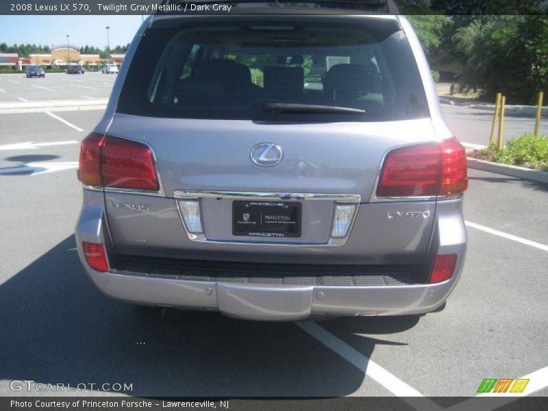 Twilight Gray Metallic / Dark Gray 2008 Lexus LX 570