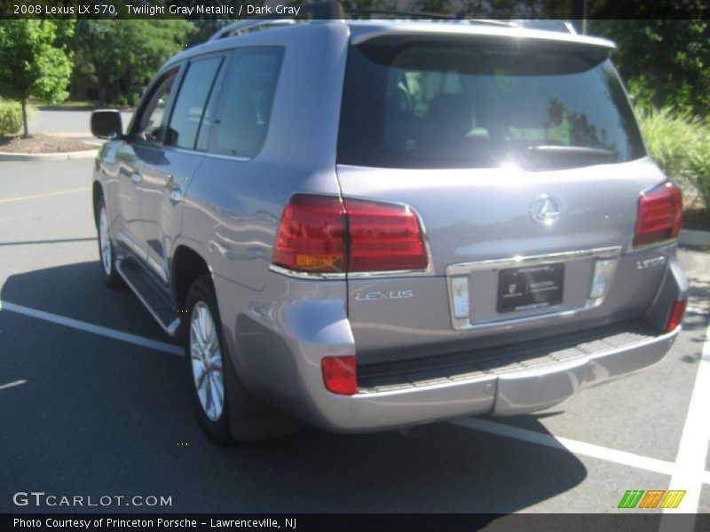 Twilight Gray Metallic / Dark Gray 2008 Lexus LX 570