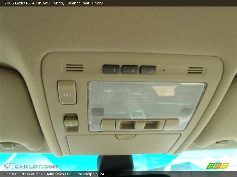 Bamboo Pearl / Ivory 2006 Lexus RX 400h AWD Hybrid