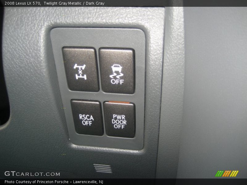 Twilight Gray Metallic / Dark Gray 2008 Lexus LX 570