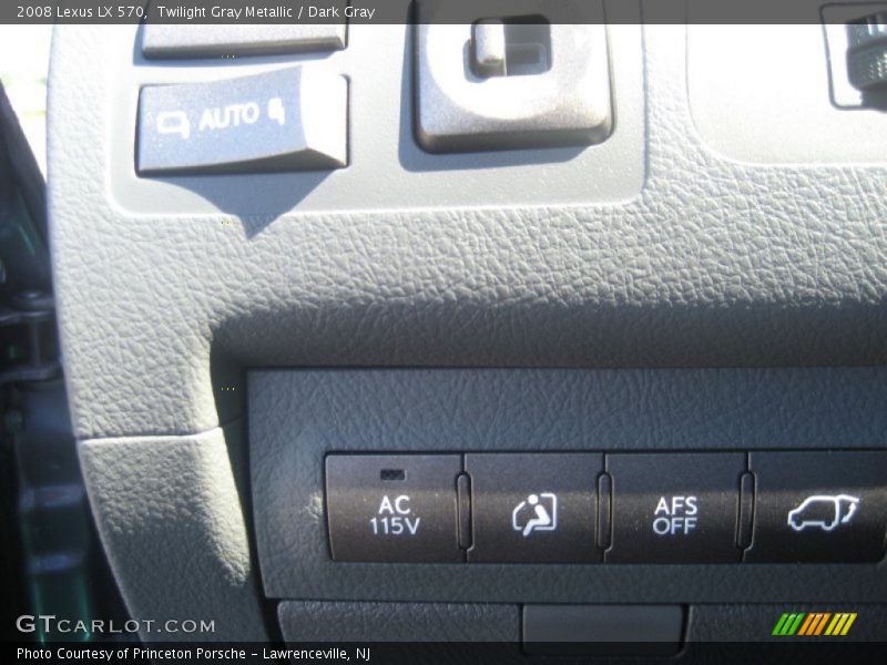 Twilight Gray Metallic / Dark Gray 2008 Lexus LX 570