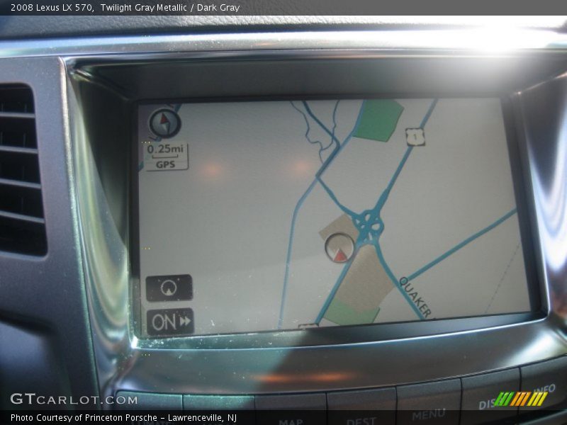Twilight Gray Metallic / Dark Gray 2008 Lexus LX 570