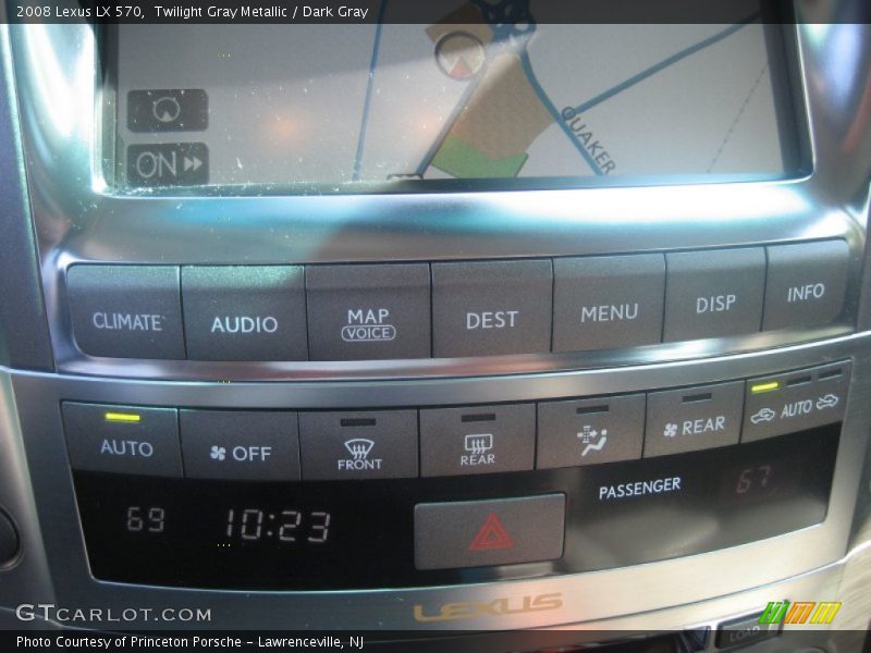 Twilight Gray Metallic / Dark Gray 2008 Lexus LX 570