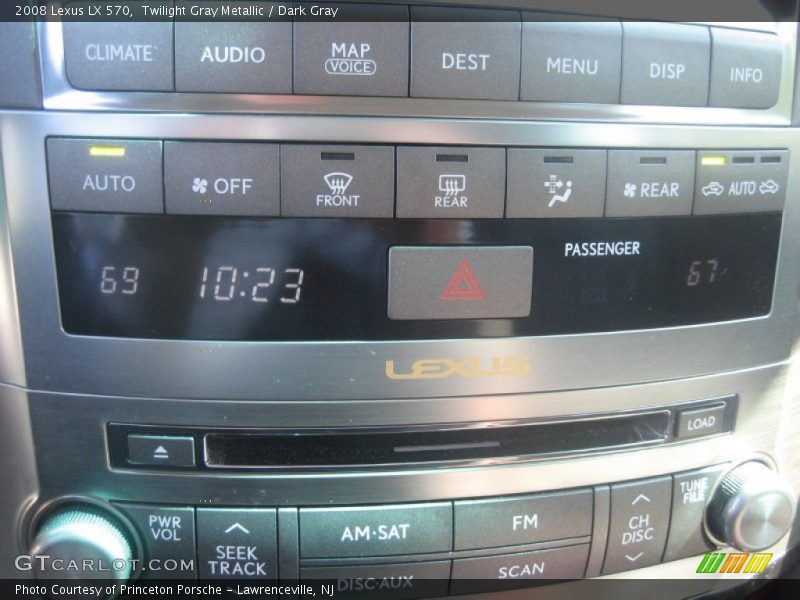 Twilight Gray Metallic / Dark Gray 2008 Lexus LX 570