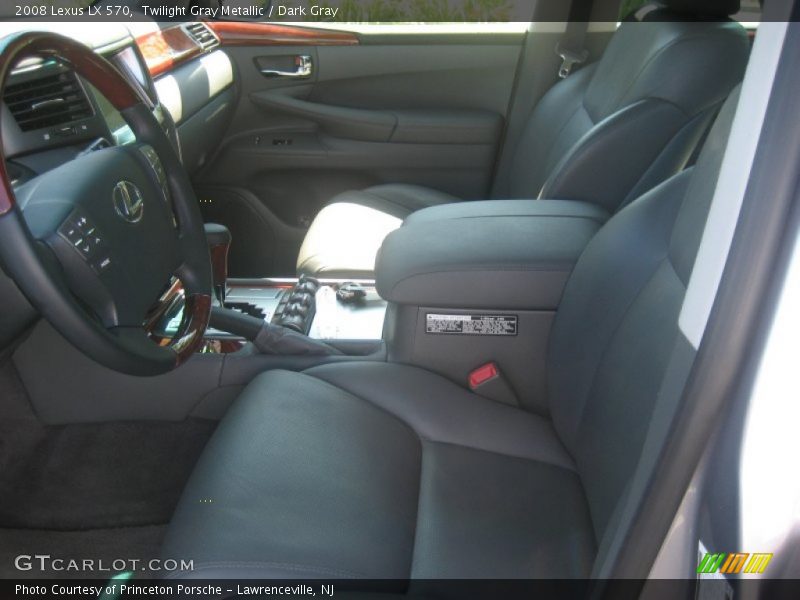 Twilight Gray Metallic / Dark Gray 2008 Lexus LX 570