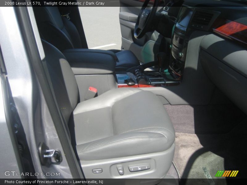 Twilight Gray Metallic / Dark Gray 2008 Lexus LX 570