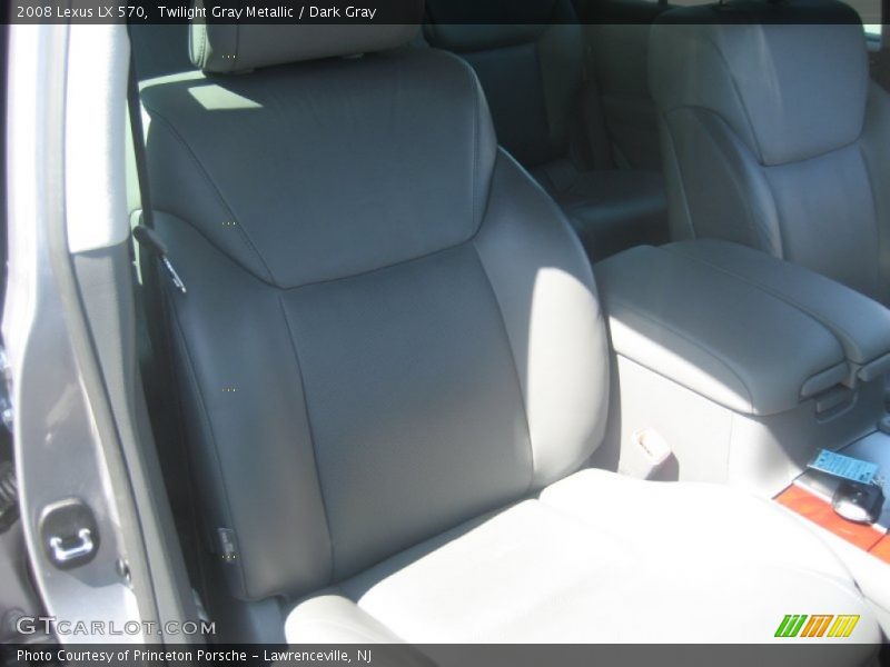 Twilight Gray Metallic / Dark Gray 2008 Lexus LX 570