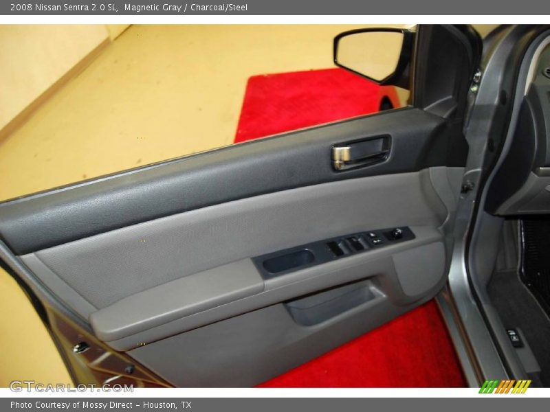 Magnetic Gray / Charcoal/Steel 2008 Nissan Sentra 2.0 SL