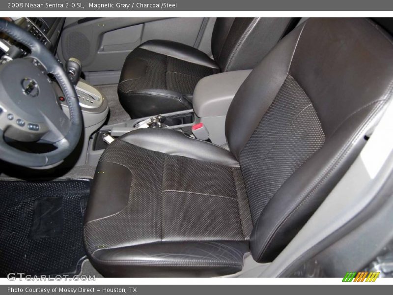 Magnetic Gray / Charcoal/Steel 2008 Nissan Sentra 2.0 SL