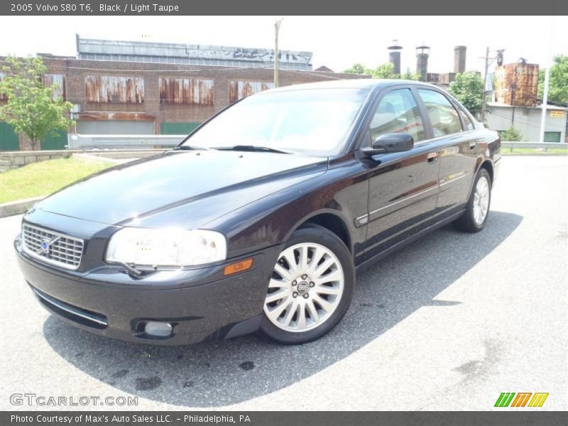 Black / Light Taupe 2005 Volvo S80 T6