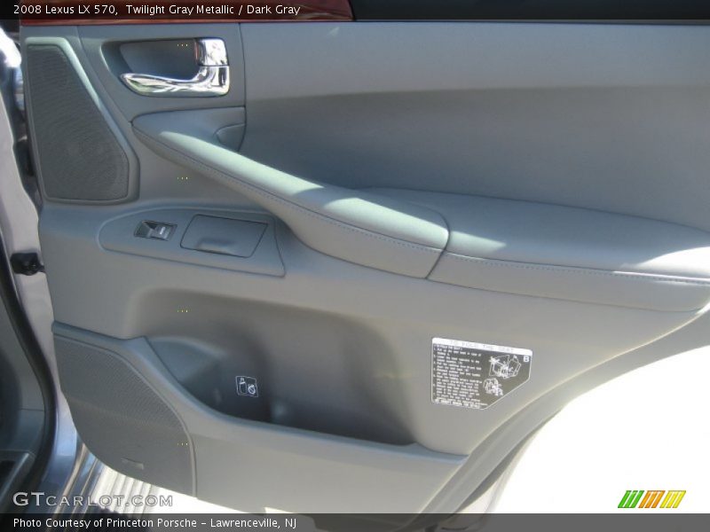 Twilight Gray Metallic / Dark Gray 2008 Lexus LX 570