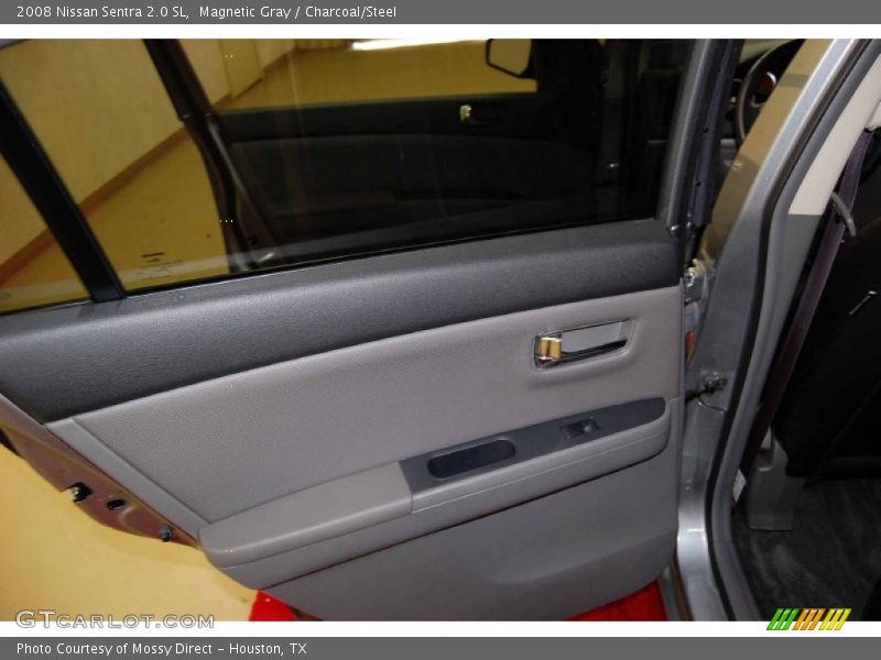 Magnetic Gray / Charcoal/Steel 2008 Nissan Sentra 2.0 SL