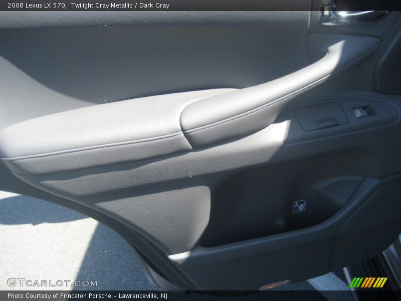 Twilight Gray Metallic / Dark Gray 2008 Lexus LX 570