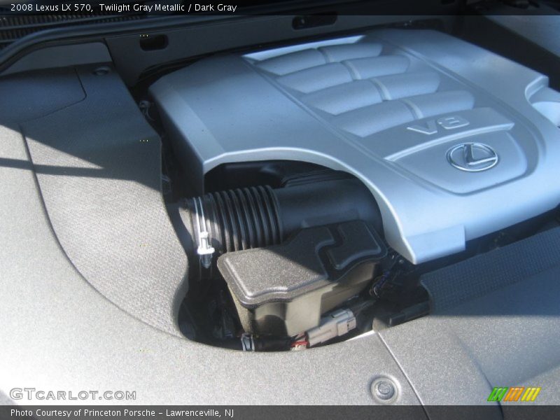 Twilight Gray Metallic / Dark Gray 2008 Lexus LX 570