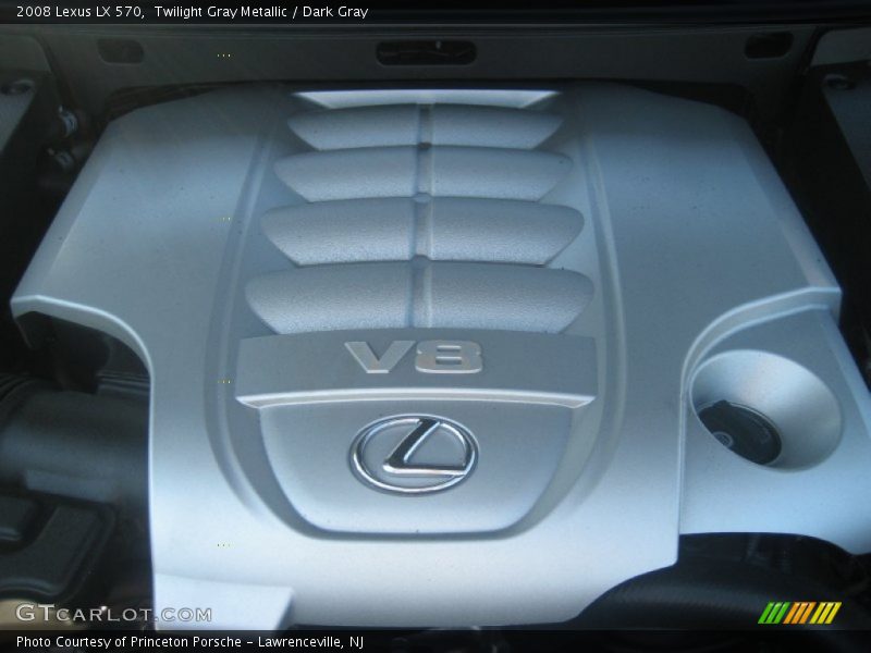 Twilight Gray Metallic / Dark Gray 2008 Lexus LX 570