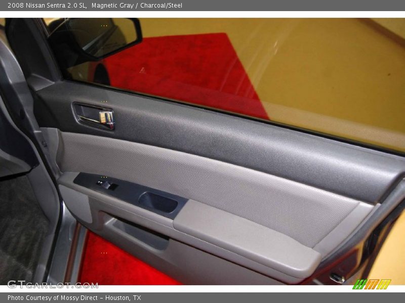 Magnetic Gray / Charcoal/Steel 2008 Nissan Sentra 2.0 SL