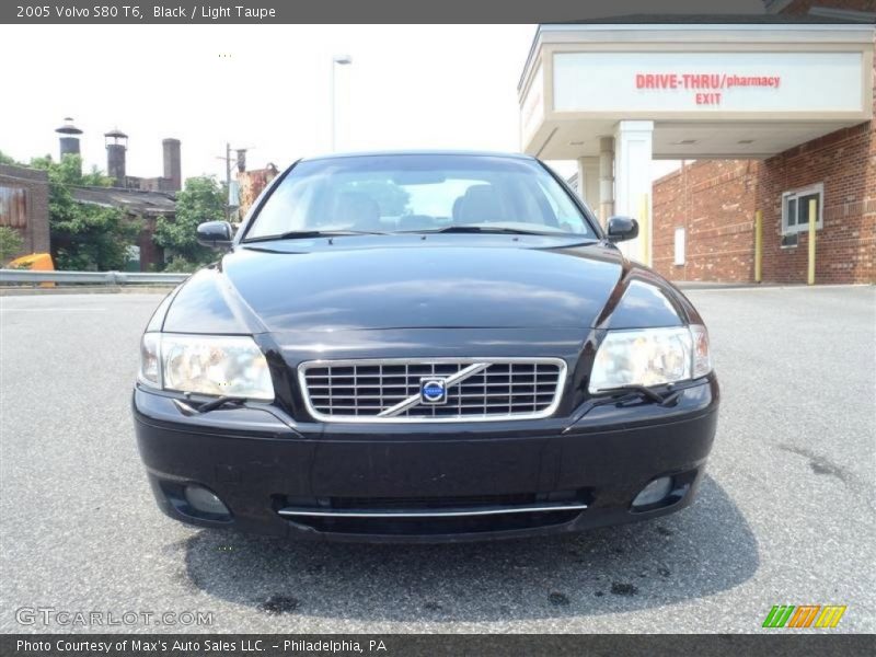 Black / Light Taupe 2005 Volvo S80 T6