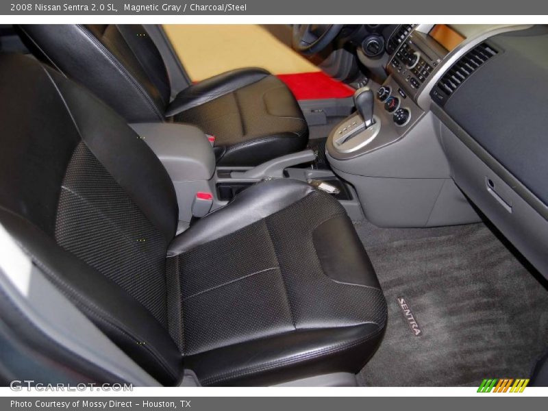 Magnetic Gray / Charcoal/Steel 2008 Nissan Sentra 2.0 SL