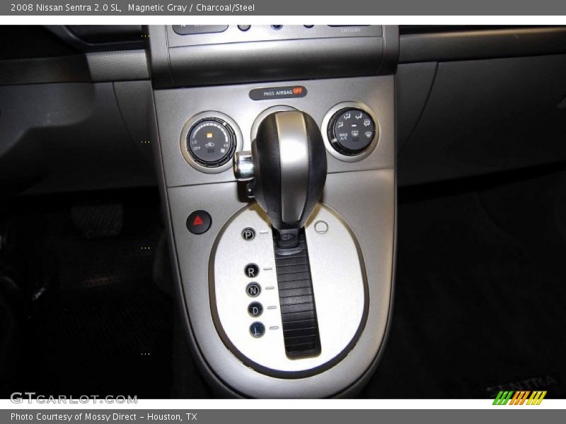 Magnetic Gray / Charcoal/Steel 2008 Nissan Sentra 2.0 SL