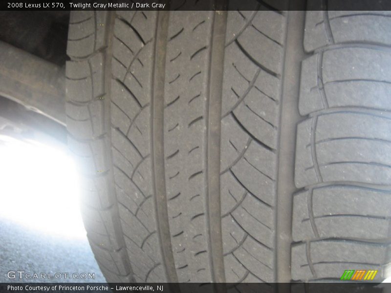 Twilight Gray Metallic / Dark Gray 2008 Lexus LX 570