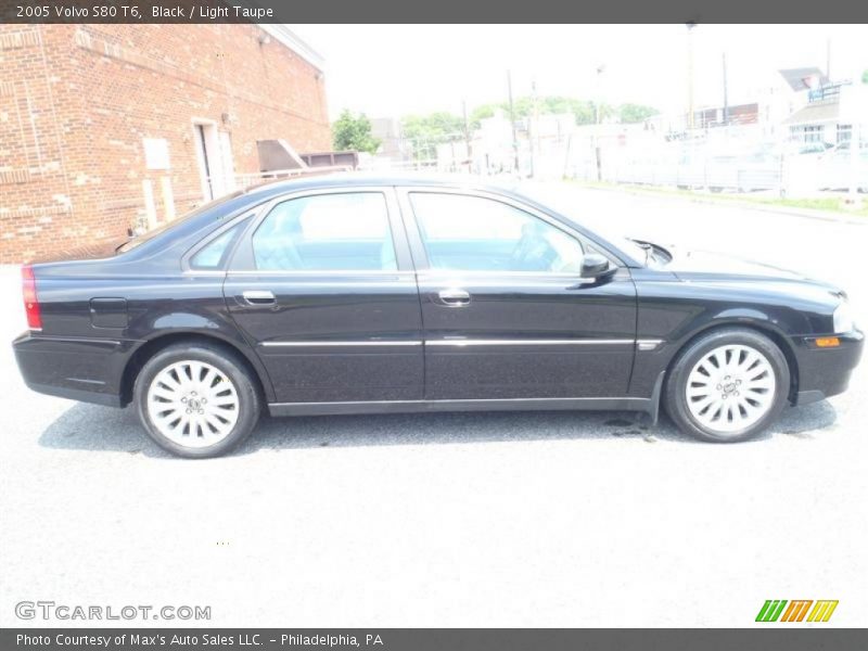 Black / Light Taupe 2005 Volvo S80 T6
