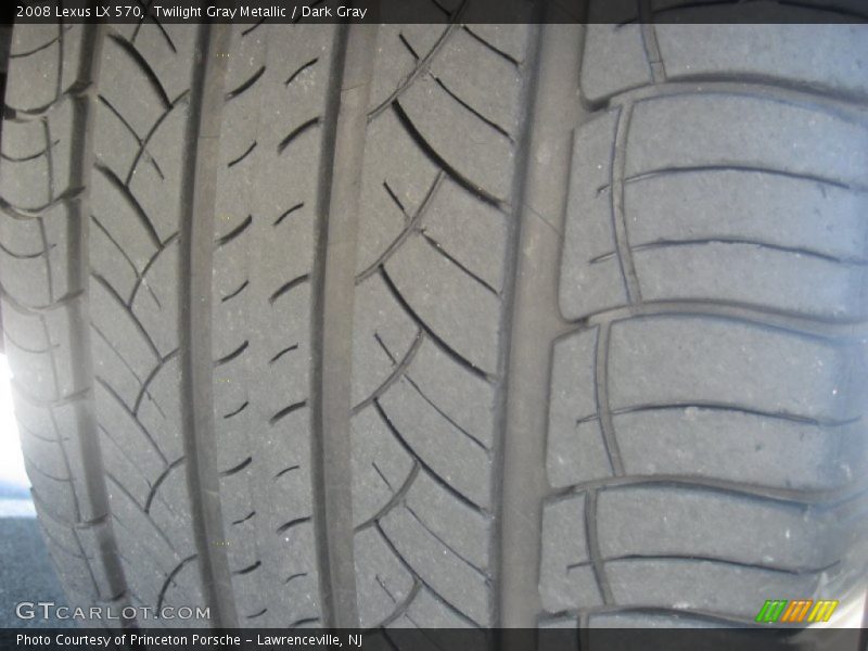 Twilight Gray Metallic / Dark Gray 2008 Lexus LX 570