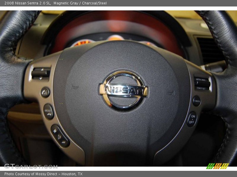 Magnetic Gray / Charcoal/Steel 2008 Nissan Sentra 2.0 SL