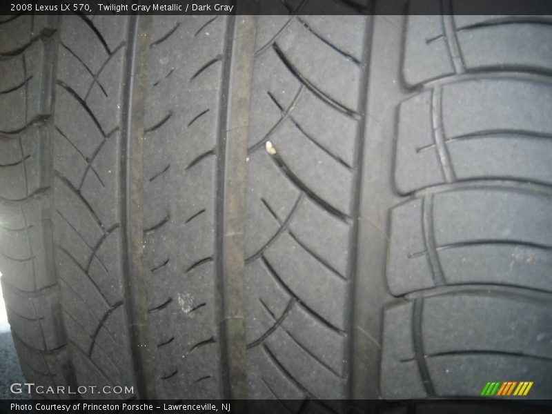 Twilight Gray Metallic / Dark Gray 2008 Lexus LX 570