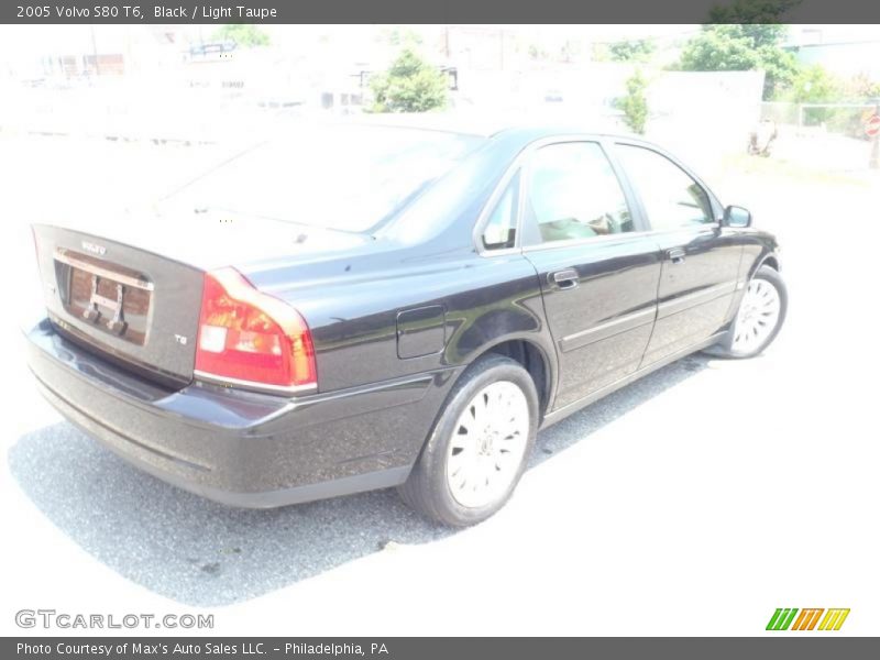 Black / Light Taupe 2005 Volvo S80 T6