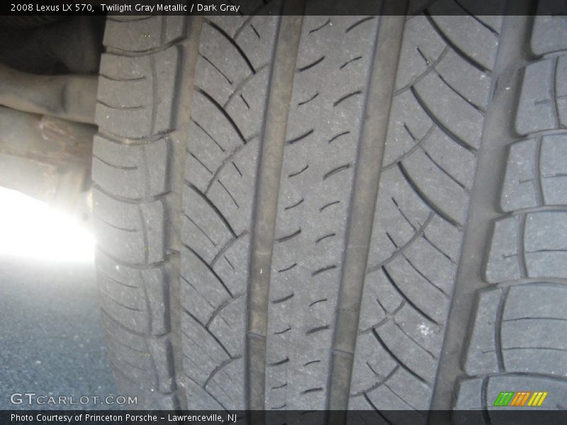 Twilight Gray Metallic / Dark Gray 2008 Lexus LX 570