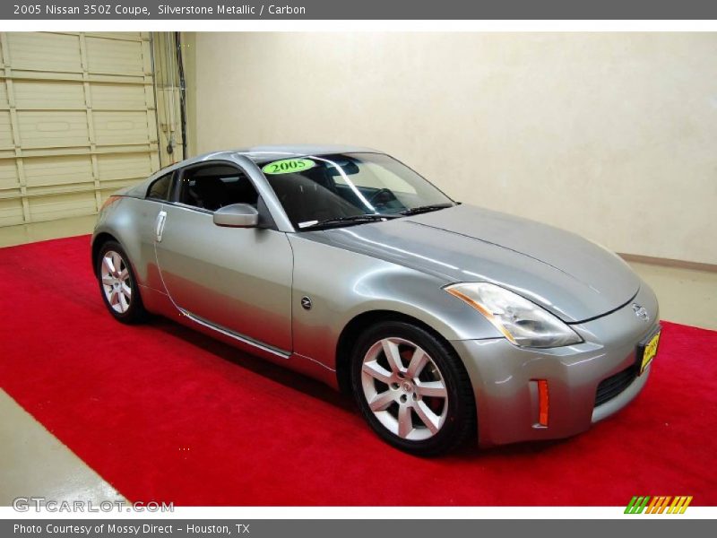 Silverstone Metallic / Carbon 2005 Nissan 350Z Coupe