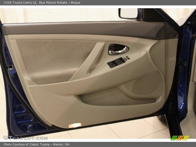 Blue Ribbon Metallic / Bisque 2008 Toyota Camry LE