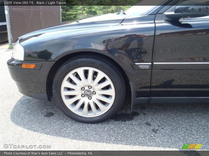 Black / Light Taupe 2005 Volvo S80 T6