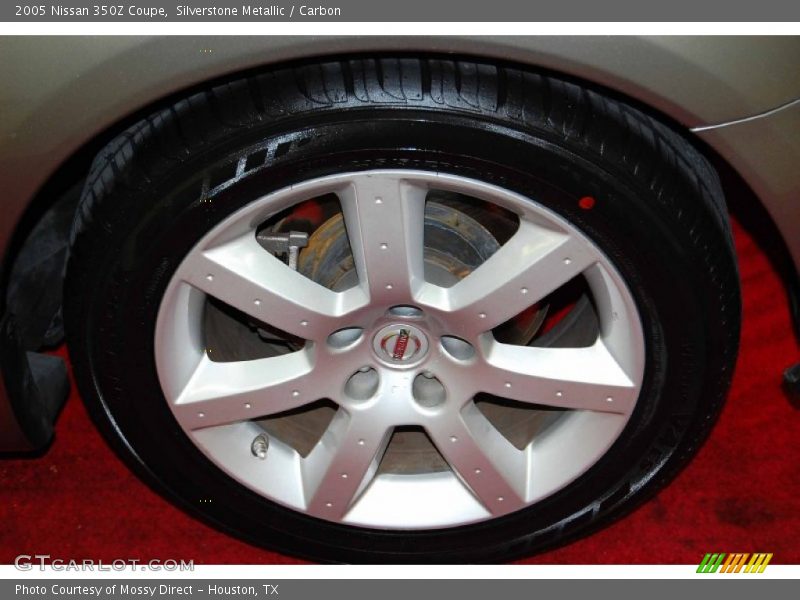Silverstone Metallic / Carbon 2005 Nissan 350Z Coupe