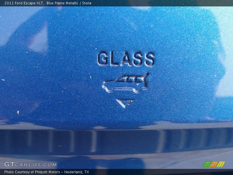 Blue Flame Metallic / Stone 2011 Ford Escape XLT