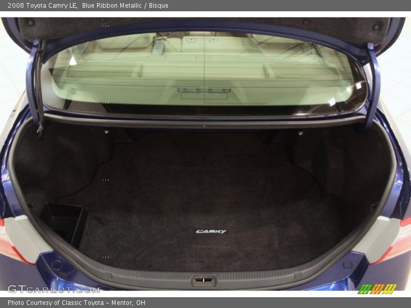 Blue Ribbon Metallic / Bisque 2008 Toyota Camry LE