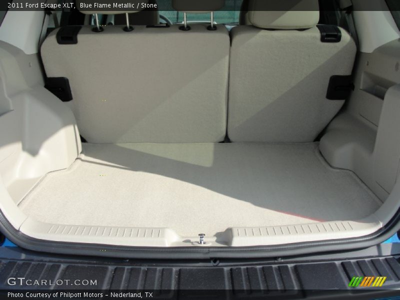 Blue Flame Metallic / Stone 2011 Ford Escape XLT