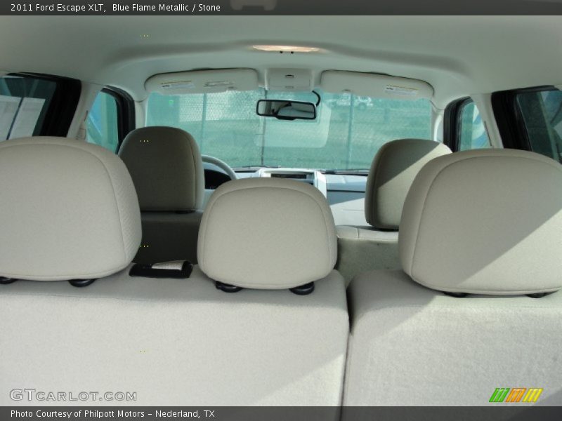 Blue Flame Metallic / Stone 2011 Ford Escape XLT