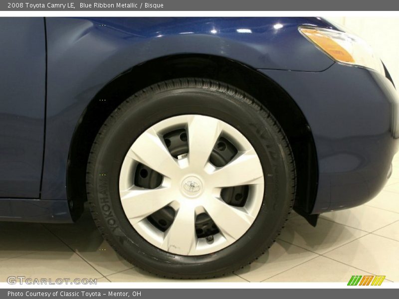 Blue Ribbon Metallic / Bisque 2008 Toyota Camry LE