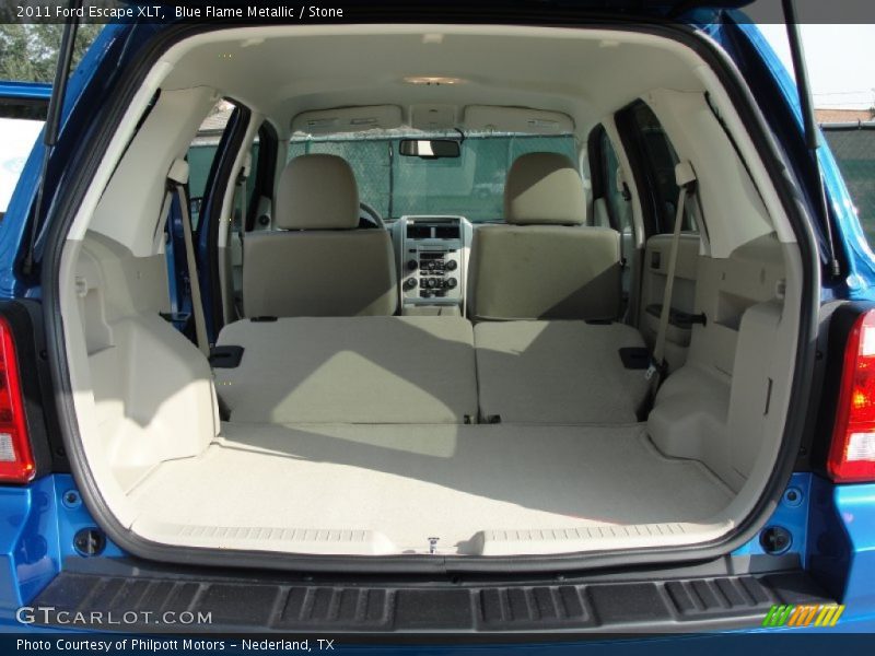 Blue Flame Metallic / Stone 2011 Ford Escape XLT