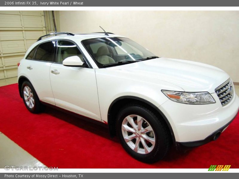 Ivory White Pearl / Wheat 2006 Infiniti FX 35