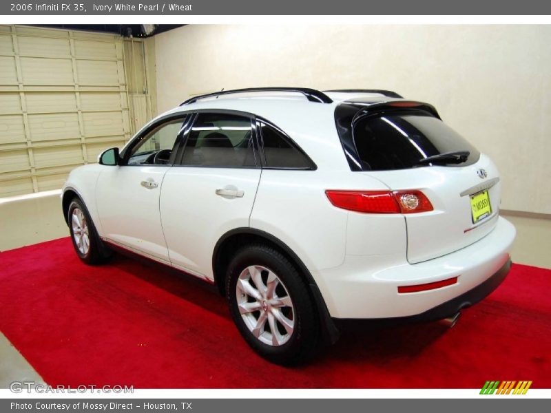 Ivory White Pearl / Wheat 2006 Infiniti FX 35