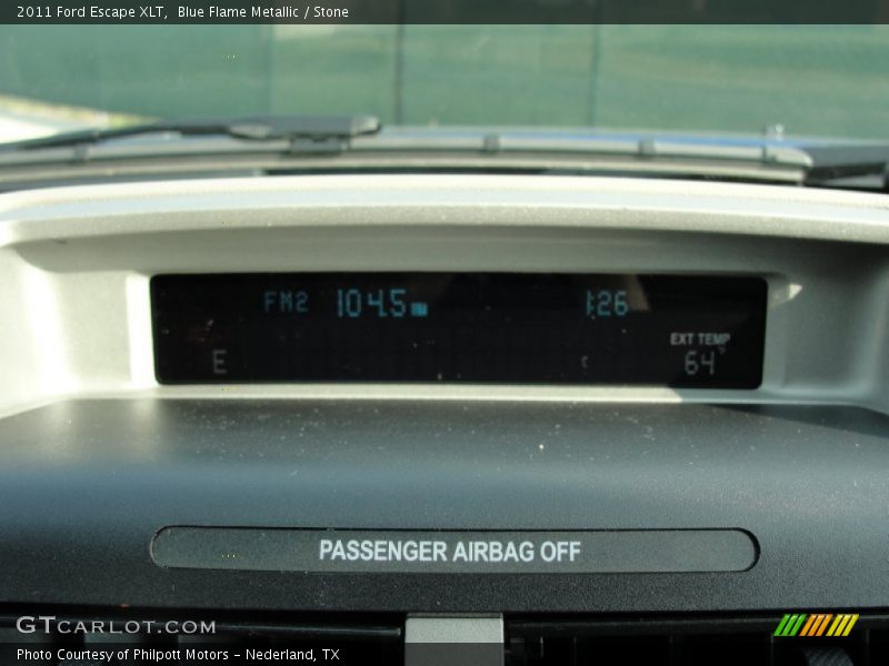 Blue Flame Metallic / Stone 2011 Ford Escape XLT