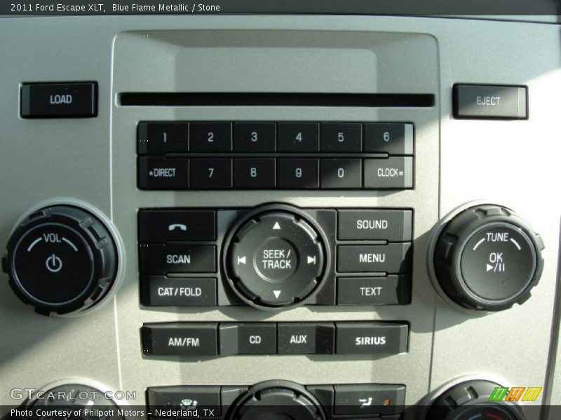 Blue Flame Metallic / Stone 2011 Ford Escape XLT