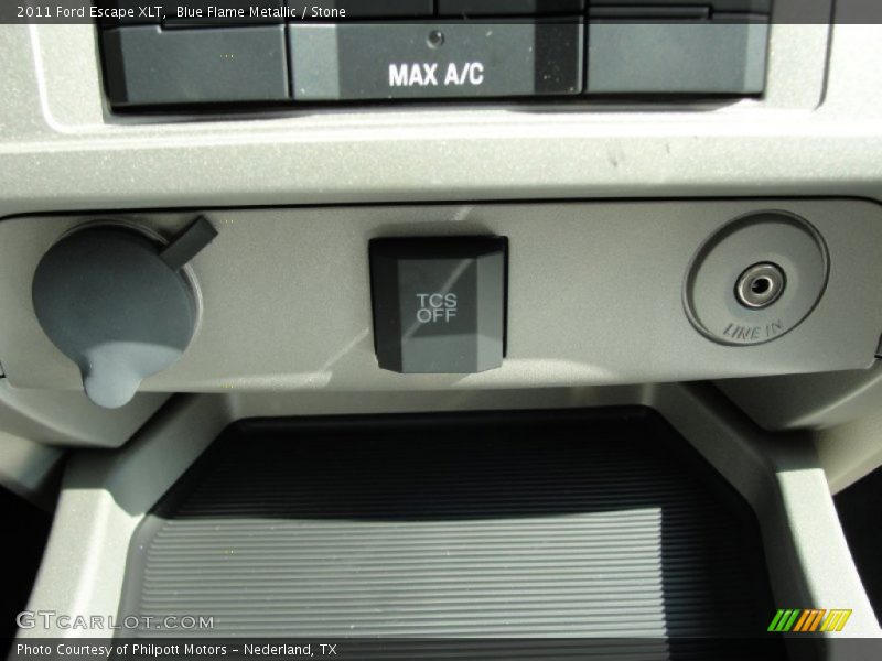 Blue Flame Metallic / Stone 2011 Ford Escape XLT
