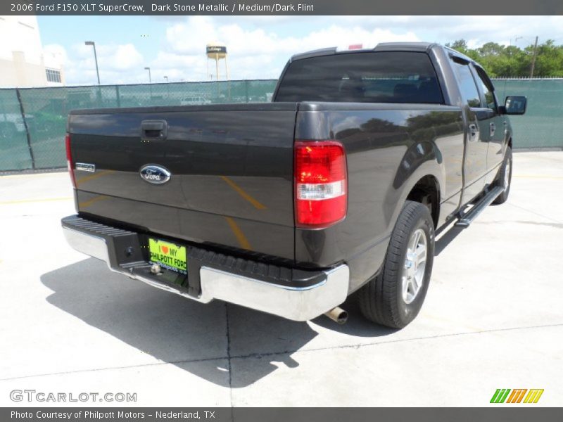 Dark Stone Metallic / Medium/Dark Flint 2006 Ford F150 XLT SuperCrew
