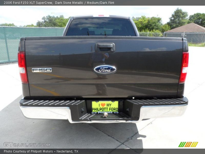 Dark Stone Metallic / Medium/Dark Flint 2006 Ford F150 XLT SuperCrew