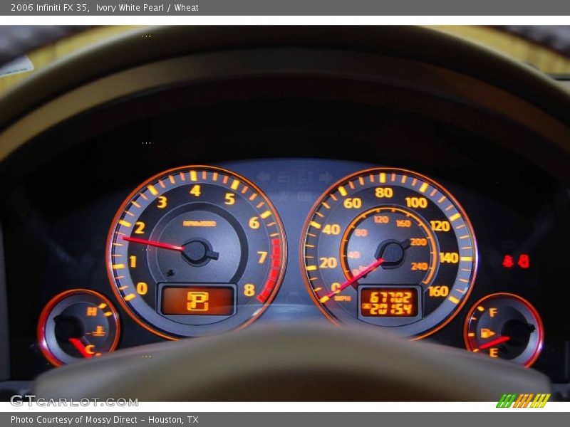 Ivory White Pearl / Wheat 2006 Infiniti FX 35