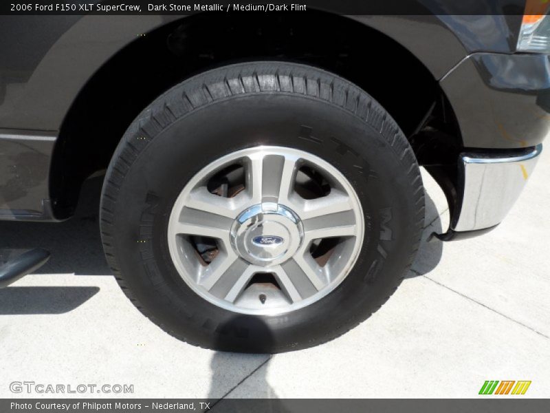 Dark Stone Metallic / Medium/Dark Flint 2006 Ford F150 XLT SuperCrew