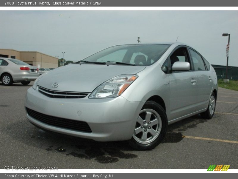 Classic Silver Metallic / Gray 2008 Toyota Prius Hybrid